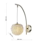 LP141-1W Aplica Orvella Lampardi 300*120*300MM/G9*1 - img 3