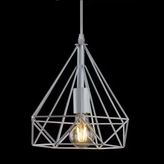 LP531-D25 Suspensie Rette White Lampardi 1x60w E27/ H30-110cm D25cm