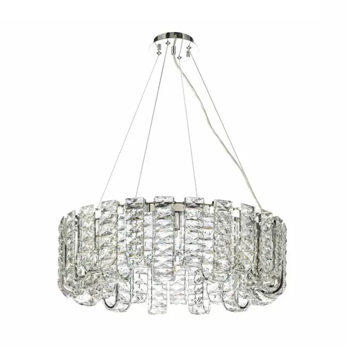 CLN128-D60 Lustra MONARCA Cellini chrome - img 4