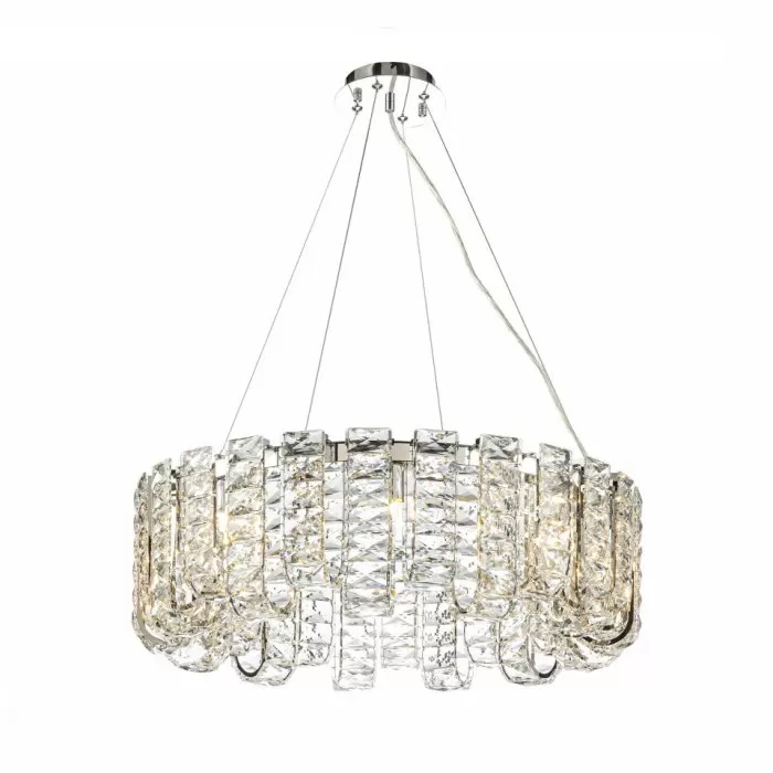 CLN128-D60 Lustra MONARCA Cellini chrome - img 1