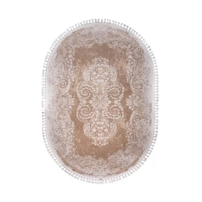 E010B Beige Covor Otantik 200 x 290_Oval  Royal - img 1