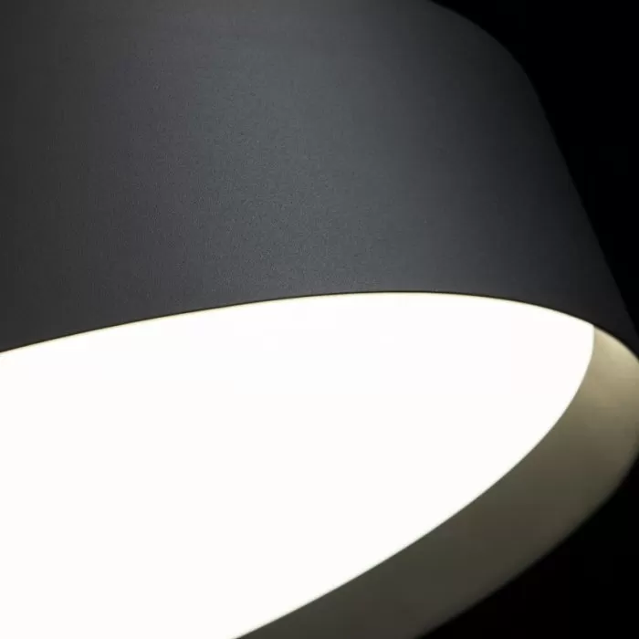 LP656-P D45 Lustra Modo Black Lampardi 1x40w LED/H40-160cm D45cm - img 10