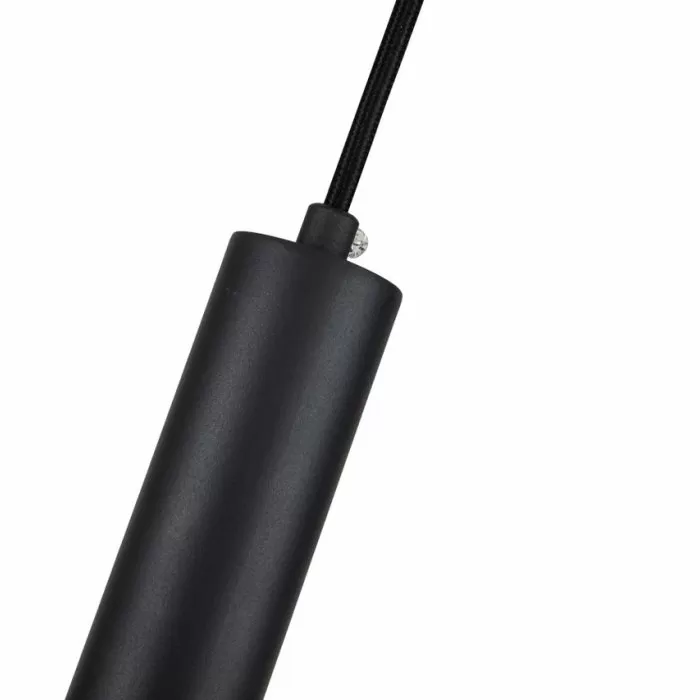 LP656-P D45 Lustra Modo Black Lampardi 1x40w LED/H40-160cm D45cm - img 9