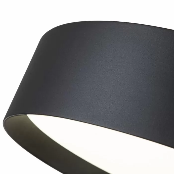 LP656-P D45 Lustra Modo Black Lampardi 1x40w LED/H40-160cm D45cm - img 7