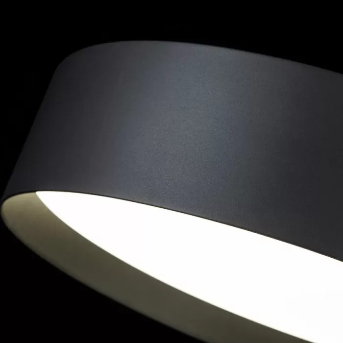 LP656-P D45 Lustra Modo Black Lampardi 1x40w LED/H40-160cm D45cm - img 6