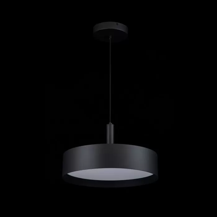 LP656-P D45 Lustra Modo Black Lampardi 1x40w LED/H40-160cm D45cm - img 4