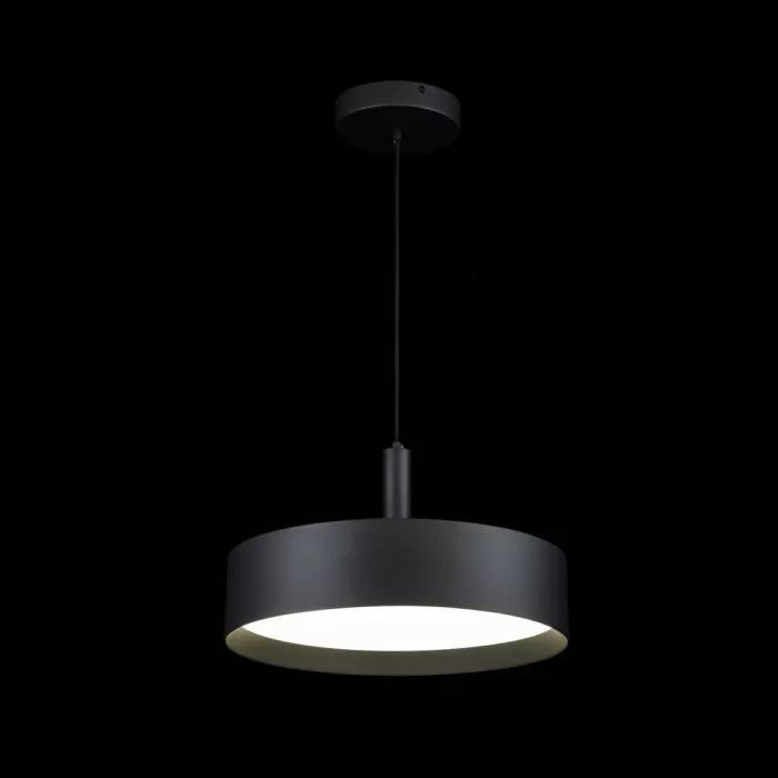 LP656-P D45 Lustra Modo Black Lampardi 1x40w LED/H40-160cm D45cm - img 2