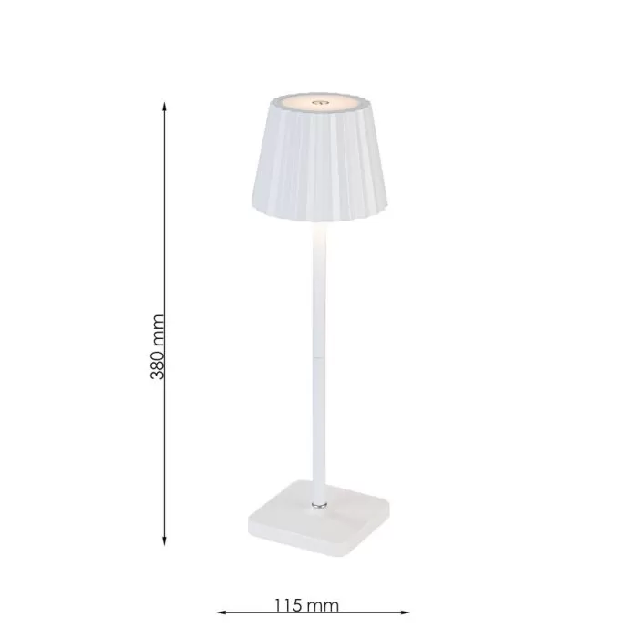 FL957-1T Veioza Tovo Flitz WH LED1.2-1.7W - img 3