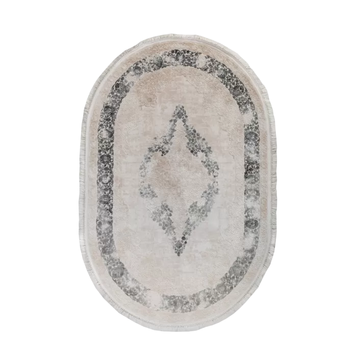 1716A_A1434 Grey Covor Aysil 160 x 230_Oval - img 2