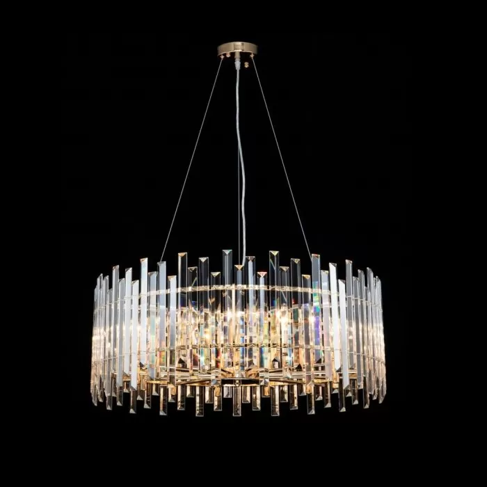 CLN169-D72 Lustra Deluxe Cellini 12x40w E14/H50-120cm D72cm - img 3