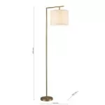 LP5267-1F Lampadar FLOOR Lampardi E27*1/D280*H1700 - img 3