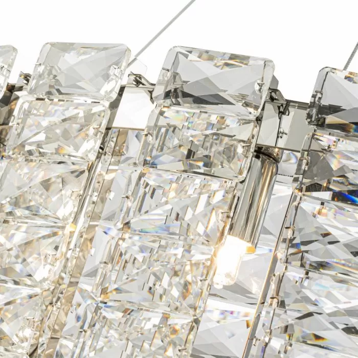 CLN128-D70 Lustra MONARCA Cellini chrome - img 5