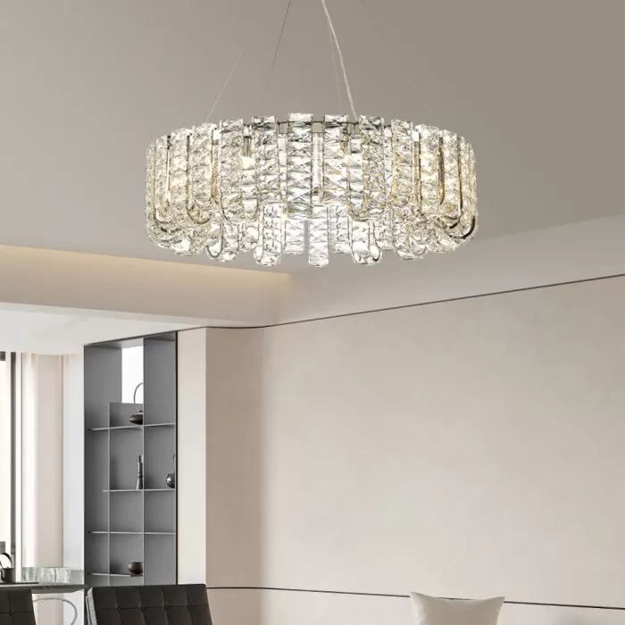 CLN128-D70 Lustra MONARCA Cellini chrome - img 2