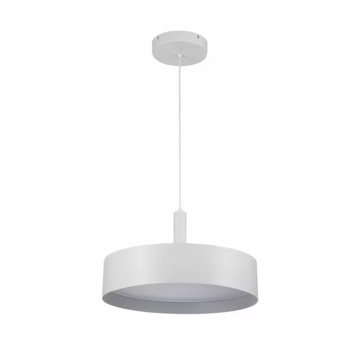 LP586-P D45 Lustra Modo White Lampardi 1x40w LED/H40-170cm D45cm - img 3