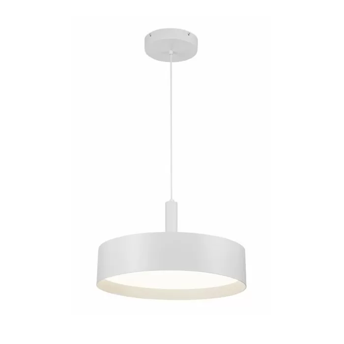 LP586-P D45 Lustra Modo White Lampardi 1x40w LED/H40-170cm D45cm - img 1