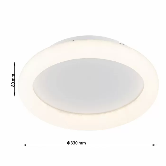 FL651-C33 Plafoniera Nuble Flitz 1x37W LED/H80cm D33cm - img 3