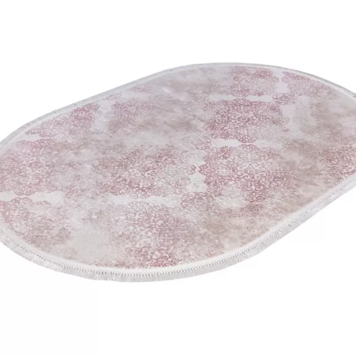 2820B_A1381 Pink/ Bej Covor Aysil 160 x 230_Oval - img 2