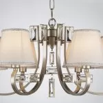 LP285-6 Lustra Specchi Lampardi 6x40w E14/ H40-100cm D65cm - img 2