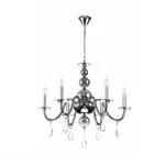 LP155-6 Lustra Bulbo Lampardi 6x40w E14/H77-120cm D77cm - img 2