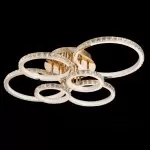 FL603-6C Lustra Crystal Gold Flitz  - img 2