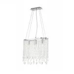 LP483-L40 Suspensie Rain Lampardi 3x40w E14/H60-120 D40cm - img 1
