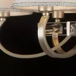 LP285-6 Lustra Specchi Lampardi 6x40w E14/ H40-100cm D65cm - img 3