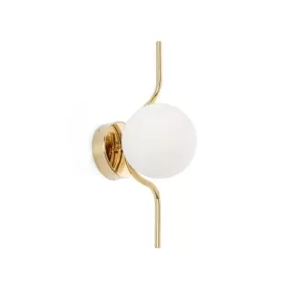 FL6541-1W Aplica Zenith Flitz MetaL+Glass/ Bronze+ white