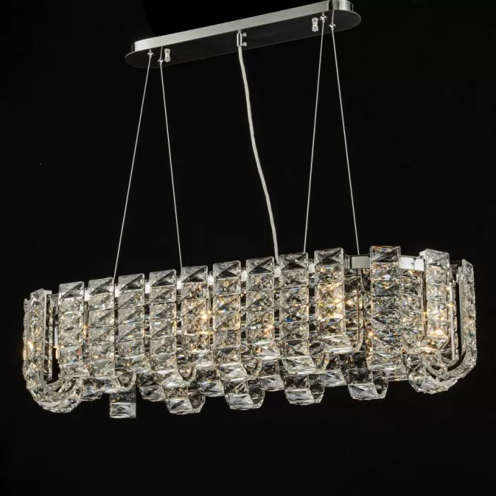 CLN128-L85 Lustra MONARCA Cellini chrome - img 8