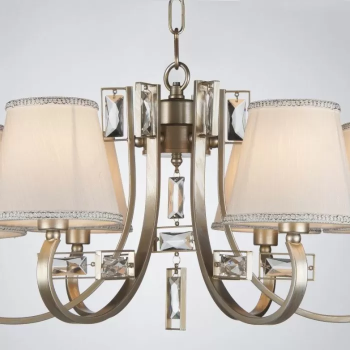 LP285-6 Lustra Specchi Lampardi 6x40w E14/ H40-100cm D65cm - img 2