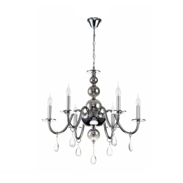 LP155-6 Lustra Bulbo Lampardi 6x40w E14/H77-120cm D77cm - img 2
