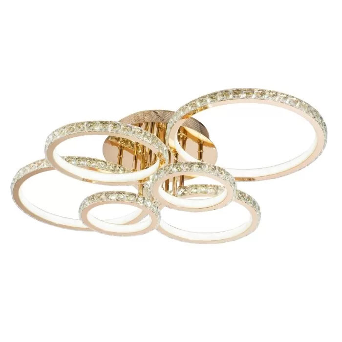 FL603-6C Lustra Crystal Gold Flitz  - img 3