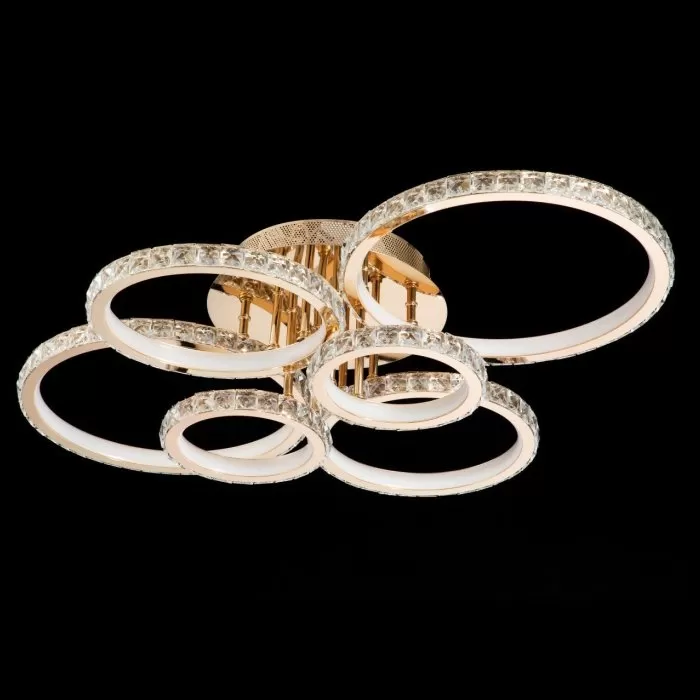 FL603-6C Lustra Crystal Gold Flitz  - img 2