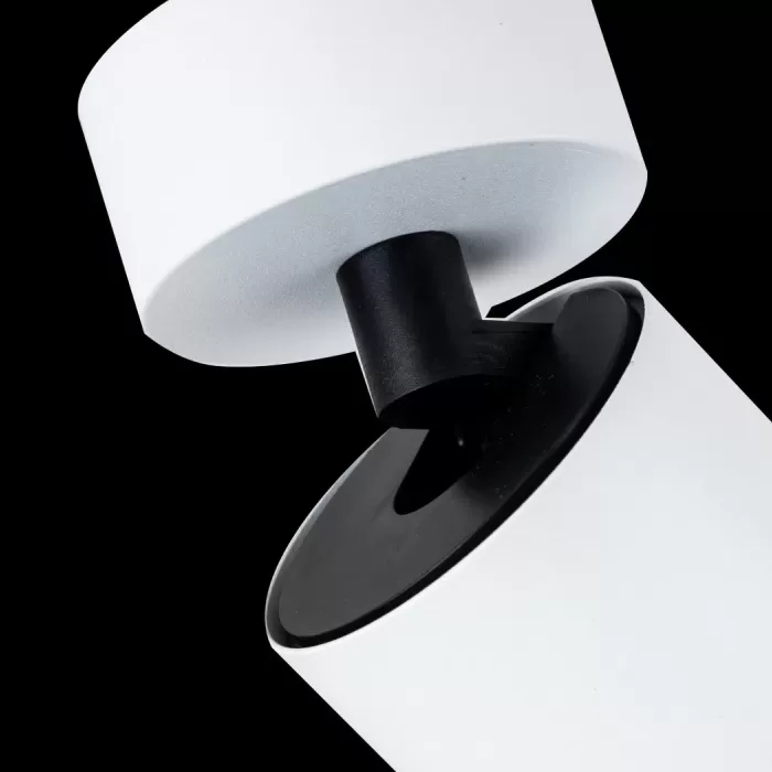 LP747-1WC Spot iOS WH+BK Lampardi 1x50w GU10/H7-10cm D6cm - img 5