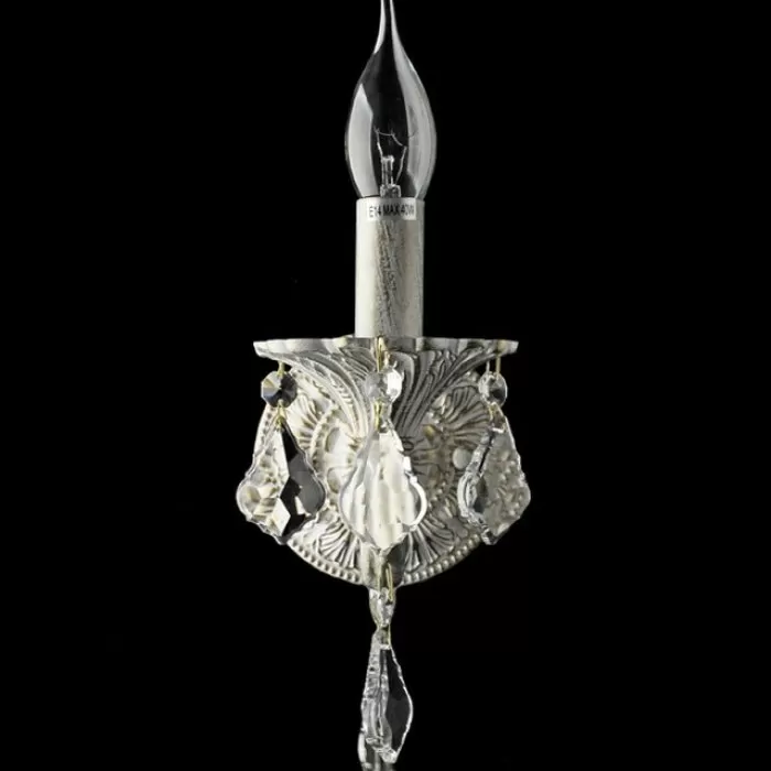 LP242-1W Aplica Athena Lampardi 1x40w E14/ H25cm D11cm - img 2
