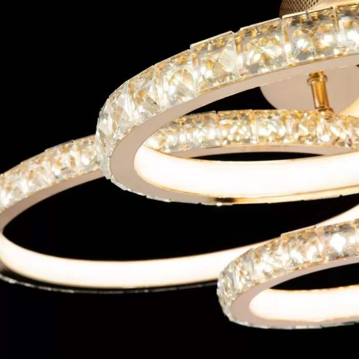 FL603-6C Lustra Crystal Gold Flitz  - img 10