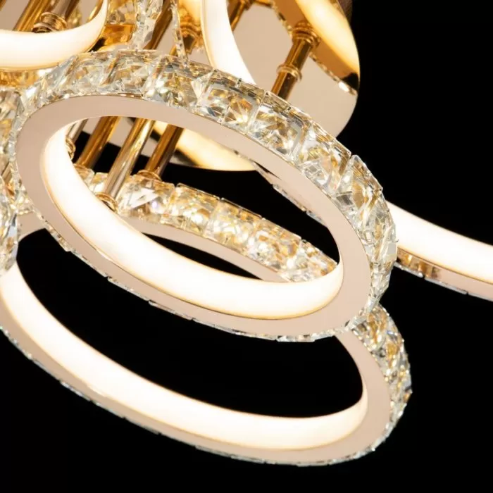 FL603-6C Lustra Crystal Gold Flitz  - img 8
