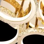 FL603-4C Lustra Crystal Gold Flitz  - img 8