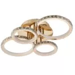 FL603-4C Lustra Crystal Gold Flitz  - img 1