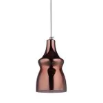 LP532 Suspensie Gatsby Coffe Lampardi 1x60w E27/ H27-110cm D13cm - img 2