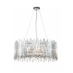 CLN170-D72 Lustra Deluxe Cellini 12x40w E14/H50-120cm D72cm - img 1