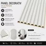 IDR150X15-RP011G Lamele WPC imitatie vopsit 150*15*2800mm    - img 3