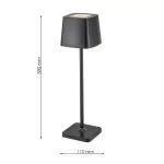 FL960-1T Veioza Tovo Flitz BK LED1.2-1.7W - img 3