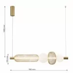 LP5263-L95 Lustra Meshka Lampardi 950*190*190MM/60W/4000K - img 3