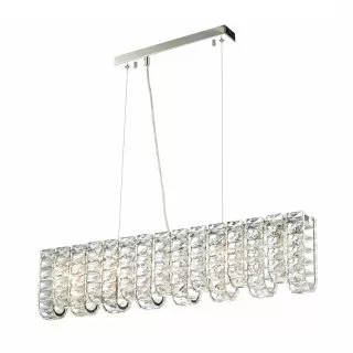 CLN128-L80 Lustra MONARCA Cellini chrome