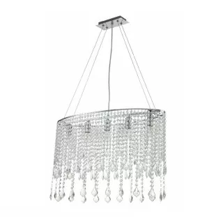LP483-L65 Suspensie Rain Lampardi 5x40w E14/H60-120 D65cm