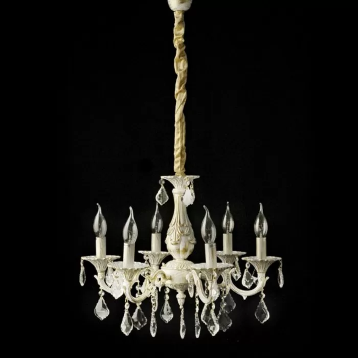 LP242-6 Lustra Athena Lampardi 6x40w E14/ H45-95cm D54cm - img 3