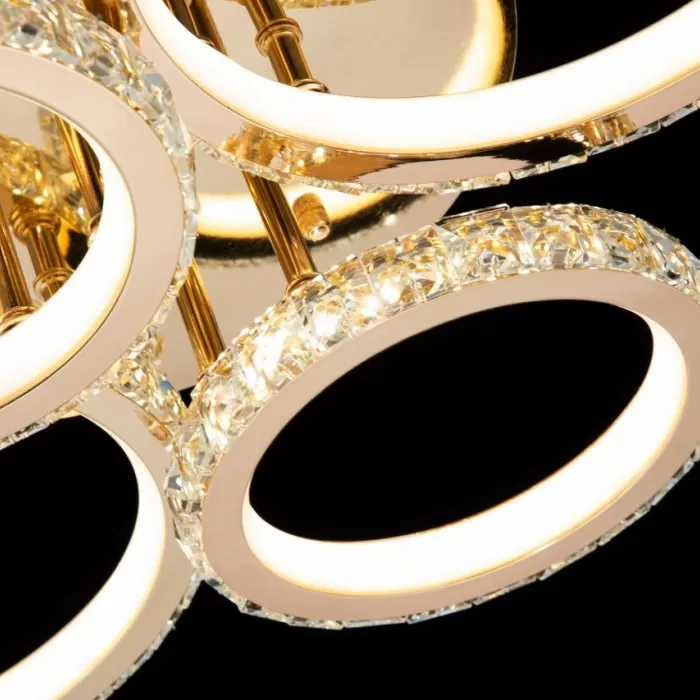 FL603-4C Lustra Crystal Gold Flitz  - img 6