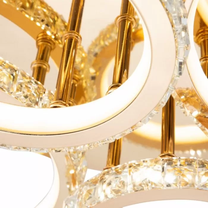 FL603-4C Lustra Crystal Gold Flitz  - img 5
