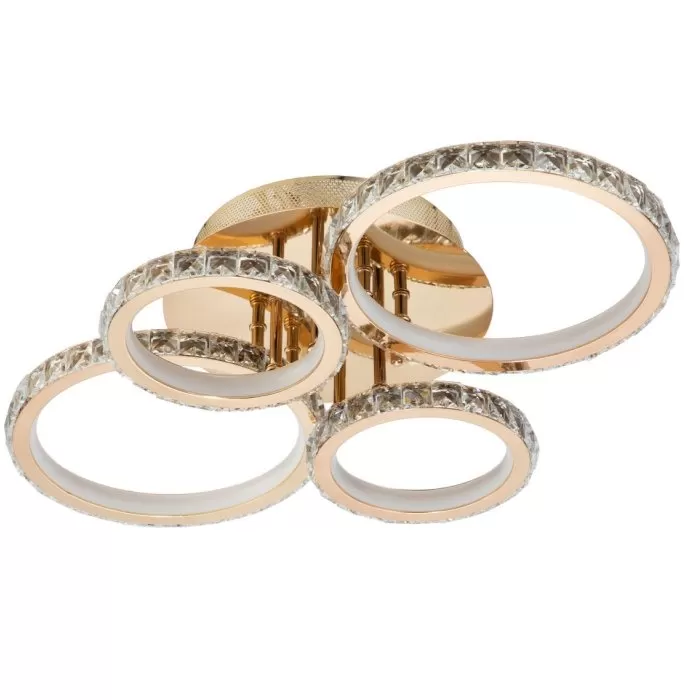 FL603-4C Lustra Crystal Gold Flitz  - img 1