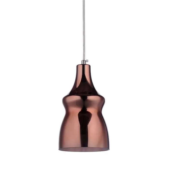 LP532 Suspensie Gatsby Coffe Lampardi 1x60w E27/ H27-110cm D13cm - img 2